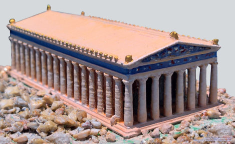 Partenon Atenas impresion 3D PLA